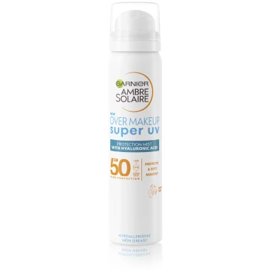 Garnier Ambre Solaire Super UV Pleťová ochranná mlha proti UV záření SPF 50 75 ml