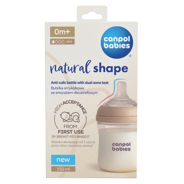 Canpol Babies Láhev Natural Shape 150 ml