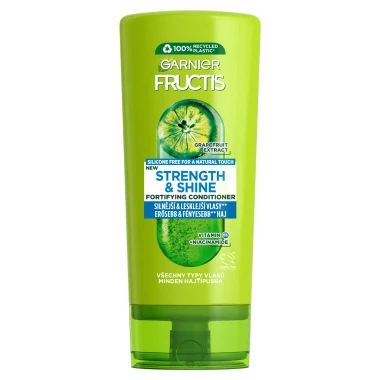Garnier Fructis Strength & Shine Posilující balzám pro všechny typy vlasů bez lesku a síly, 200