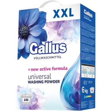 GALLUS Prací prášek BOX univerzální 100 PD
