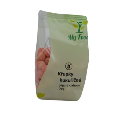 Křupky kukuřičné jahoda 70g