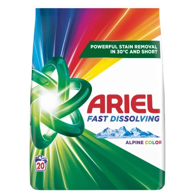Ariel Prací prášek na barevné prádlo 20 PD