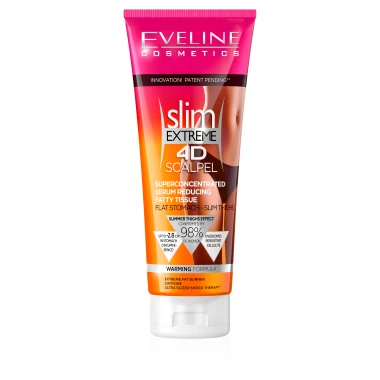 Eveline Cosmetics Ultra Scizer Shock Therapy Slim Extreme 4D Scalpel Serum 250 ml