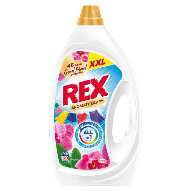 REX Aromatherapy Orchid Color Prací gel na barevné prádlo 60 PD