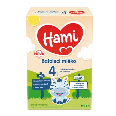 HAMI 4 batolecí mléko 600g