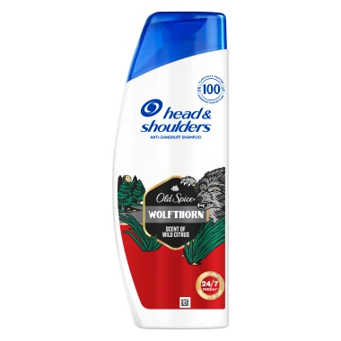 Head & Shoulders x Old Spice Wolfthorn šampon proti lupům 400 ml