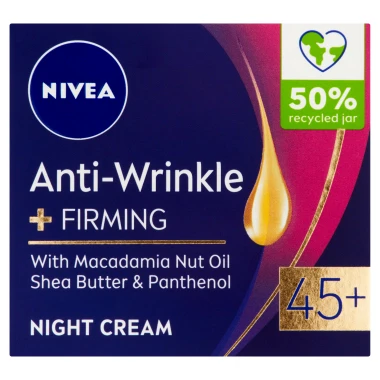 Nivea Zpevňující noční krém proti vráskám 45+ 50ml