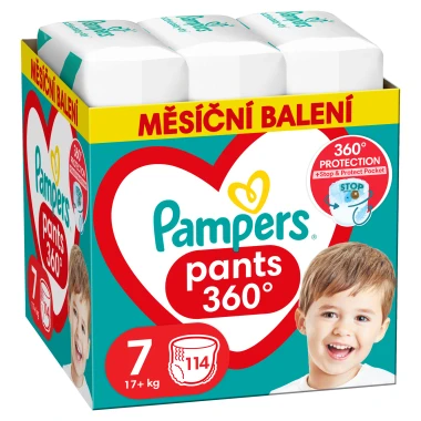 Pampers Active Baby Pants, vel. 7, 114 ks