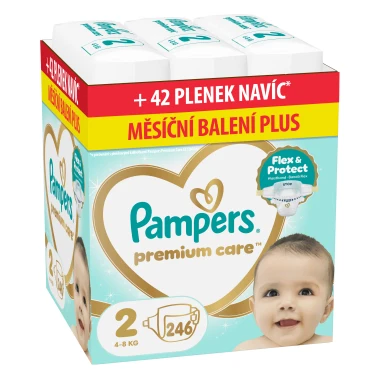 Pampers Premium Care, vel. 2, 246 ks