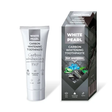 White Pearl PAP Carbon Whitening Zubní pasta 75 ml