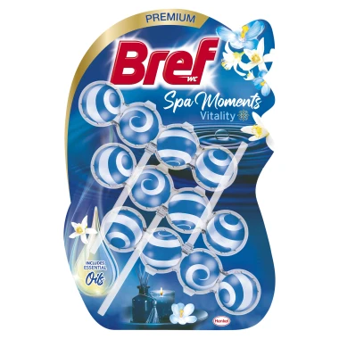 Bref Spa Moments Vitality Tuhý WC blok 3 x 50 g
