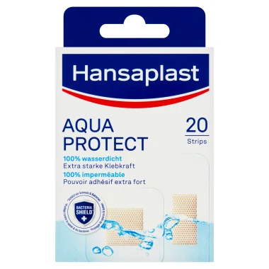 Hansaplast Aqua Protect Vodotěsná náplast 20 ks