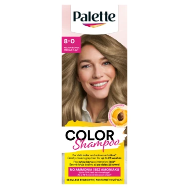 Palette Color Shampoo barva na vlasy středně plavý 8-0