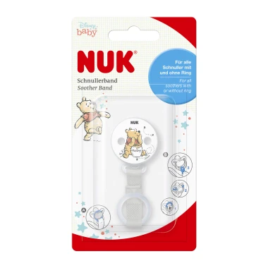 NUK Stuha na dudlík DISNEY Medvídek Pú