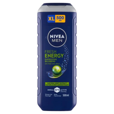Nivea Men Fresh Energy 5 v 1 Sprchový gel 500 ml