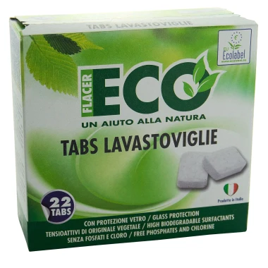 Ecoflacer Tabs Lavastoviglie EKO tablety do myčky 22 ks