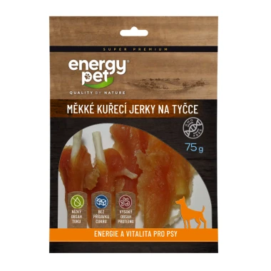 Energy Pet Kuřecí jerky na tyčce celé 75 g