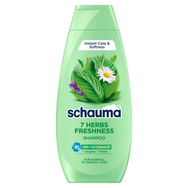 Schauma 7 Herbs Freshness šampon 400 ml