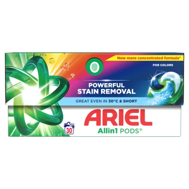 Ariel Allin1 PODS® Kapsle na praní na barevné prádlo 30 PD