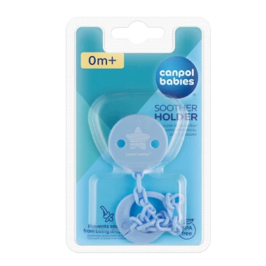 Canpol babies Řetízek na šidítko 0m+, Mix barev