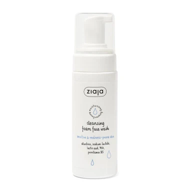 Ziaja Čistící pěna na obličej pro citlivou pleť se sklonem k zarudnutí 150ml