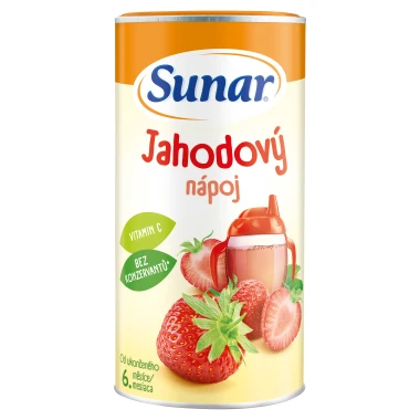 Sunar rozpustný nápoj jahodový 200g