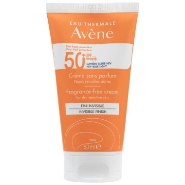 Avène Sun SPF50+ Unscented opalovací krém 50 ml 