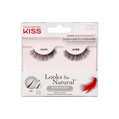 KISS Umělé řasy Natural Iconic 1pár