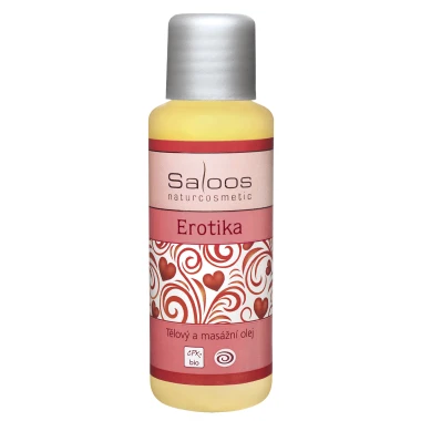 Saloos BIO tělový a masážní olej Erotika 50 ml
