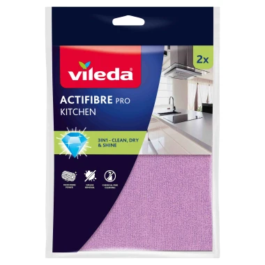 Vileda Actifibre mikrohadřík do kuchyně 2 ks