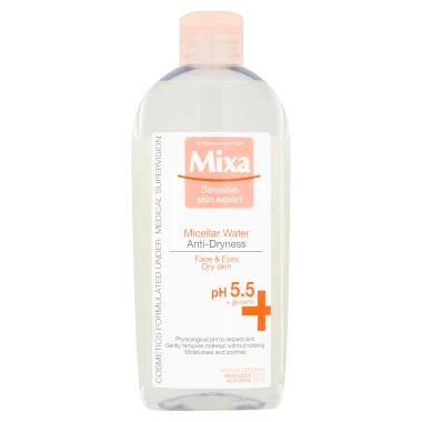 MIXA Anti-dryness micelární voda proti vysušování pleti, 400ml