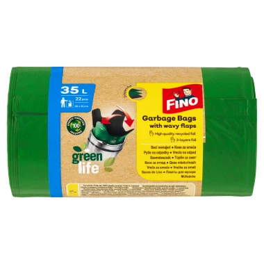 Fino Green Life Pytle na odpadky 35l 22 ks