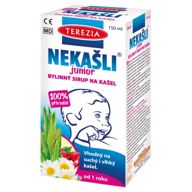NEKAŠLI Junior přírodní bylinný sirup 150ml