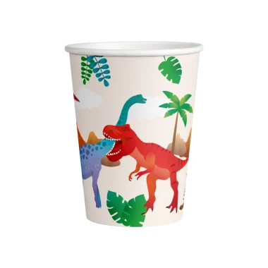 PD Party kelímky dinosaurus/piráti 8 ks