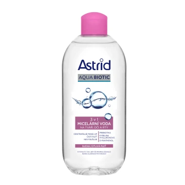 Astrid Aqua Biotic micelární voda 3v1 400ml