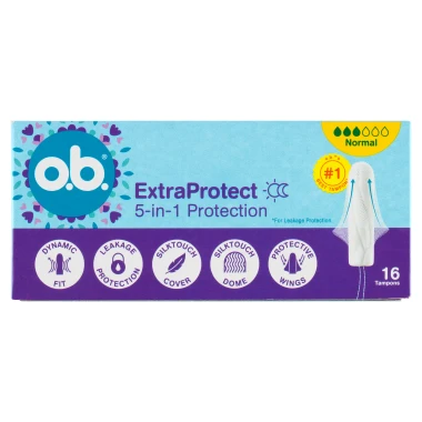 O.B. ExtraProtect Normal tampony 16 ks