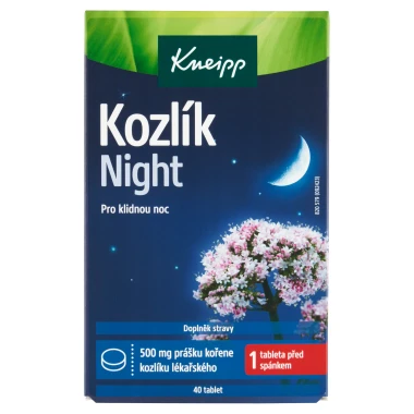 Kneipp Kozlík Night 40 tablet 23,5g