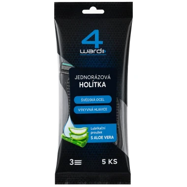 4ward jednorázová holítka se 3 břity 5 ks