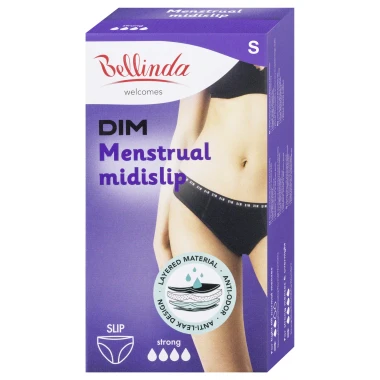 Bellinda Menstruační kalhotky pro silnou menstruaci černé S