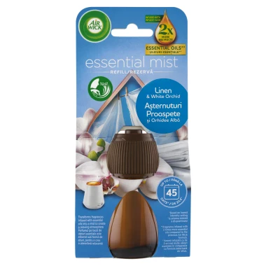 Air Wick Náplň pro aroma difuzér prádlo a bílá orchidej 20ml