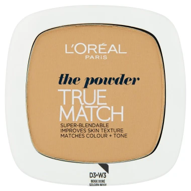 L'Oréal Paris True Match Pudr 3.D/3.W 9g