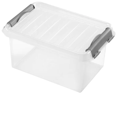 Heidrun Box úložný s víkem 4l, plast, 27,5x18,5x13 cm