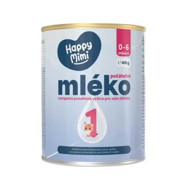 Happy Mimi 1 mléčná výživa (0-6 měsíců) 400 g 