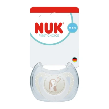 NUK Dudlík First Choice 0-6m - mix barev 1 ks