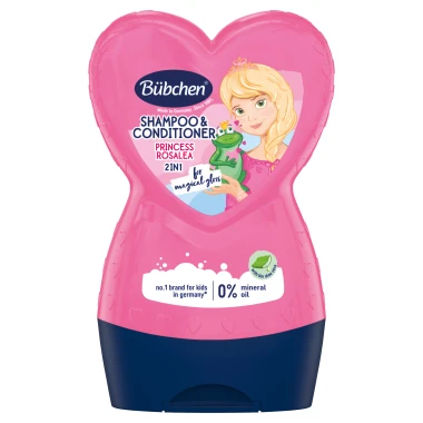 Bübchen Kids Šampon a kondicionér 2v1 Růženka 230 ml