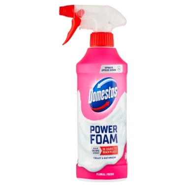 Domestos Power Foam Floral Fresh čisticí pěna 435 ml