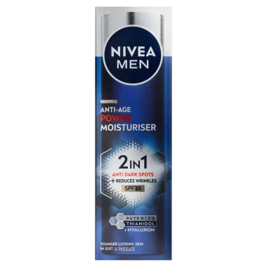 Nivea Men Anti-Age Power Moisturiser Posilující krém 2 v 1 50ml