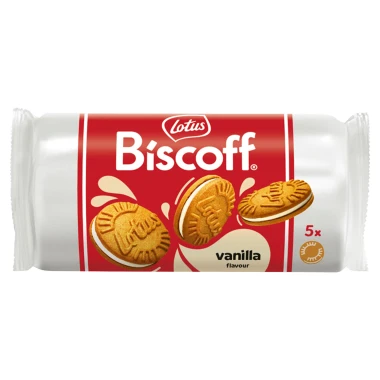Lotus Biscoff Karamelizované sušenky spojené náplní s vanilkovou příchutí 50 g