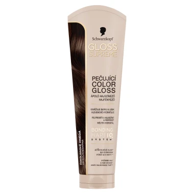 Schwarzkopf Gloss Supreme pečující color gloss čokoládově hnědá 145 ml