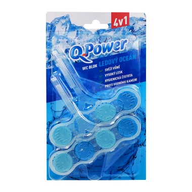 Q-Power Tuhý WC závěs Ledový oceán 2 ks